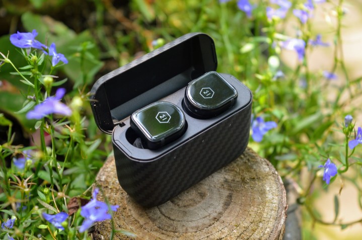 Master & Dynamic MW08 Sport true wireless earbuds.